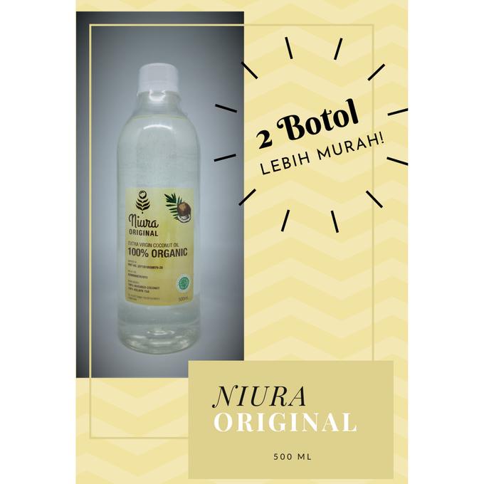 

Niura Extra Virgin Coconut Oil (VCO) 500 mL ORIGINAL