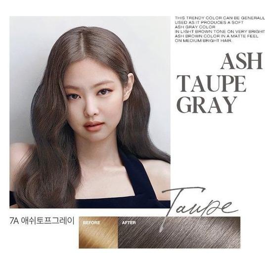 Mise En Scene Hello Bubble ASH TAUPE Hair Color Blackpink Cat Rambut