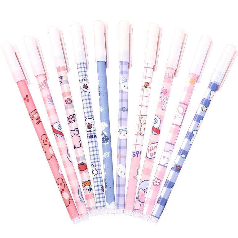 

Termurah 1 Lusin (12 Biji/Pcs) Pulpen Gel Motif Pink Panda Lucu Imut / Bolpen Gel Simple Bs Vyp