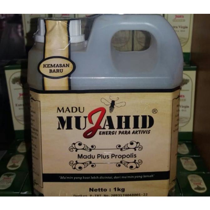 

Madu Hutan Plus Propolis Asli Mujahid 1 kg ORIGINAL