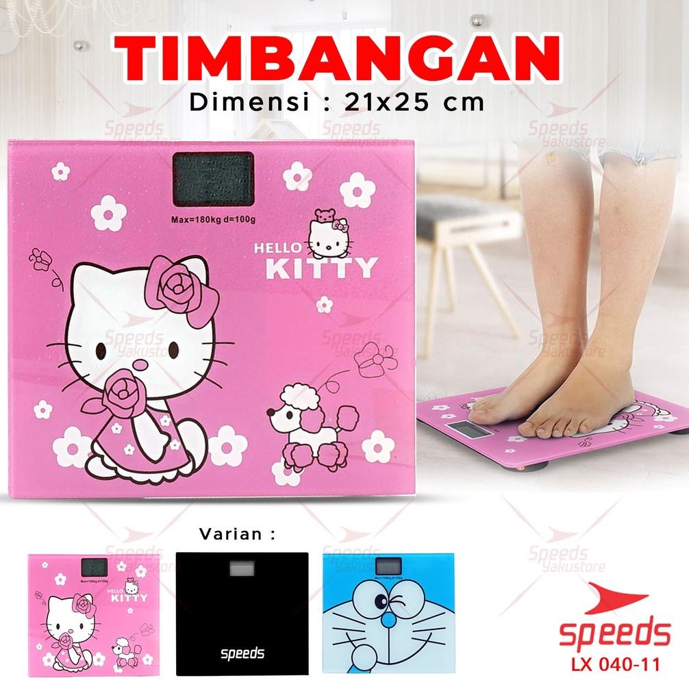 Terbaik Speeds Timbangan Badan Mini Digital Design Kartun 180 Kg Timbangan Anak Timbangan Lemak 040-