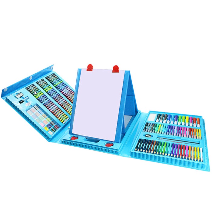 

TERLENGKAP SUPER MEGA ART SET 208pcs Spidol Crayon Set Menggambar