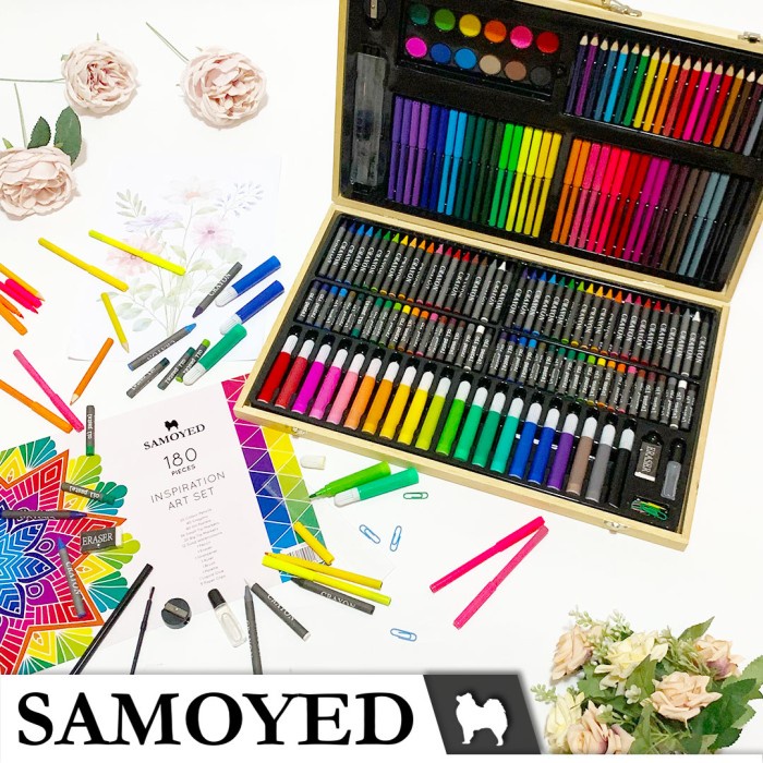 

Peralatan Gambar Warna Lukis / Inspiration Art Set Samoyed Inss-180