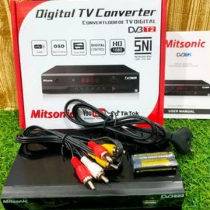 Tv Digital Set Top Box Stb Tv Digital Mitsonic Sni Kominfo Receiver G1 Ninnyfrandastore