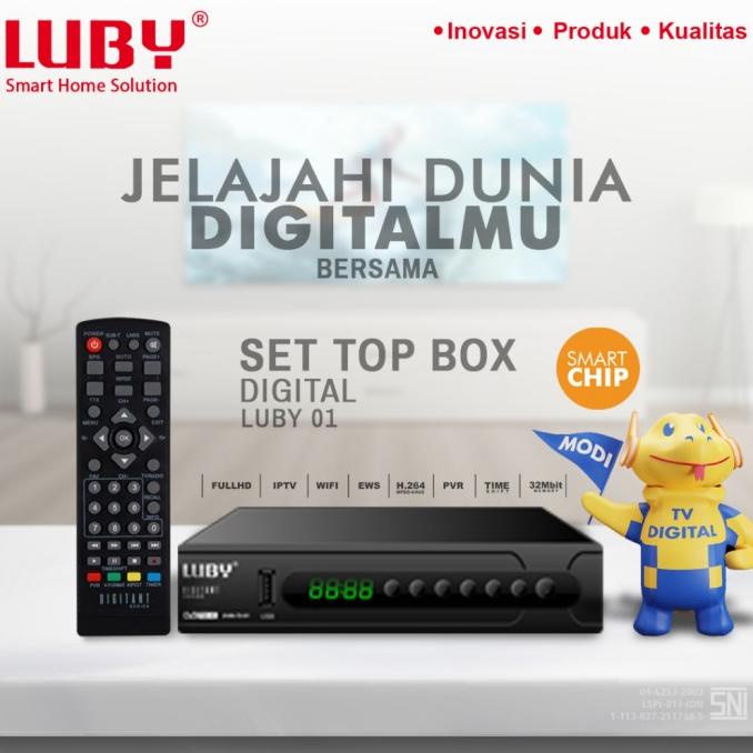Luby Set Top Box Luby Dvb-T2-01 Ninnyfrandastore