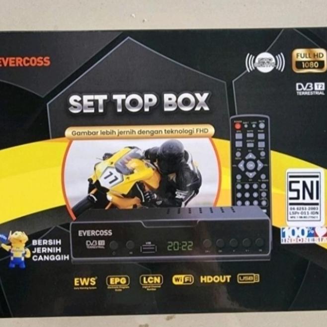 Evercross Set Top Box Pro Tv Digital Receiver Full Hd Stb Evercross Ninnyfrandastore