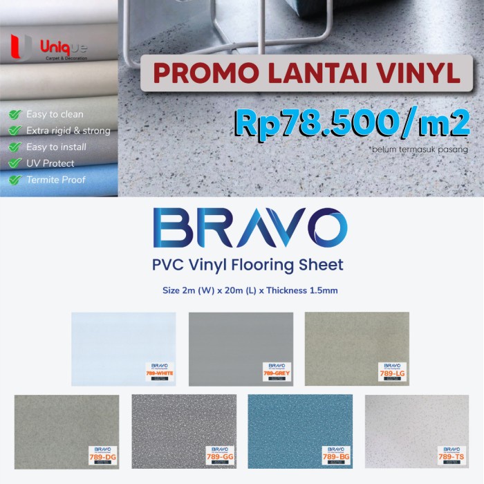 Terlaris Vinyl Lantai Lg Palace Hausys Motif Semen/Karpet Lantai/Vinyl Roll