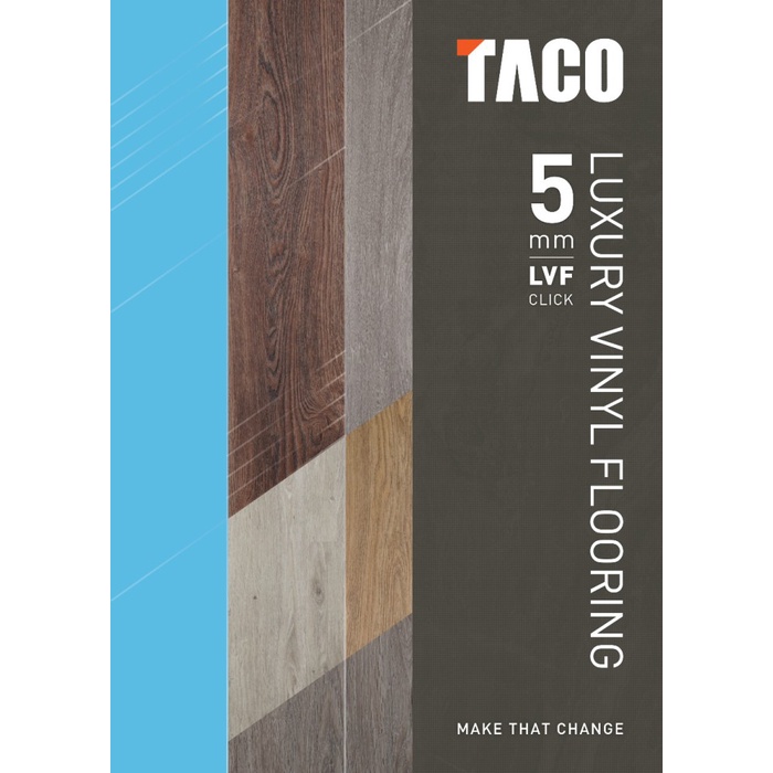 Lantai Vinyl Taco Click Tebal 5mm / Vinyl Flooring Taco Klik