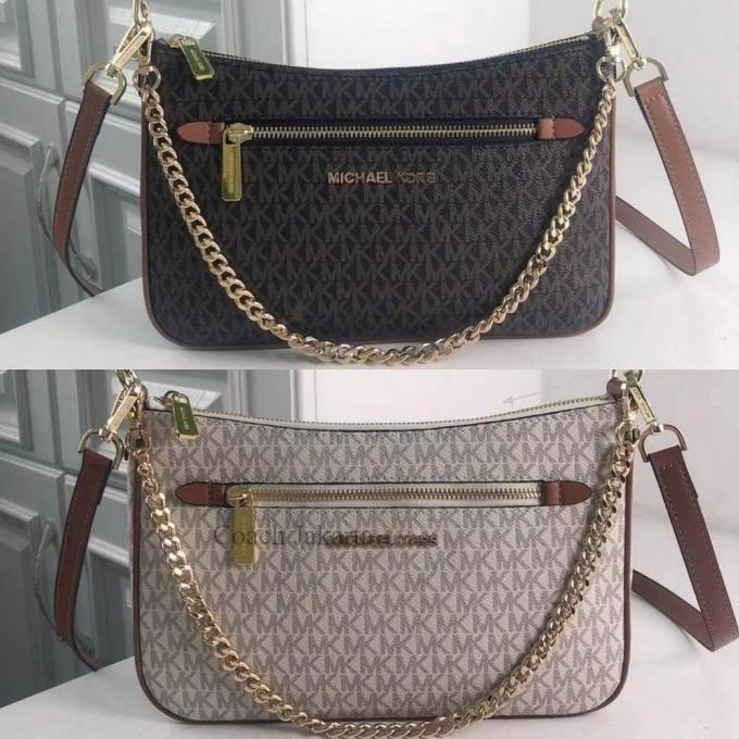 Tas Wanita Michael Kors Mk Shoulder Bag Brown Mikoshelinastore