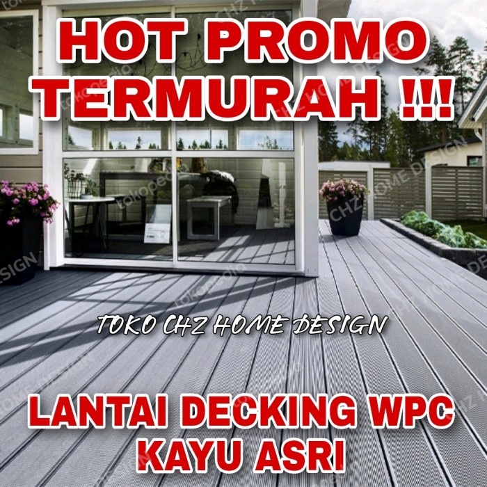 decking wpc lantai decking ka hollow wpc decking HOLLOW