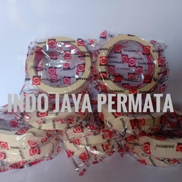 

Masking Tape / Lakban Kertas / Daimaru 1 Inch / 1 Dus