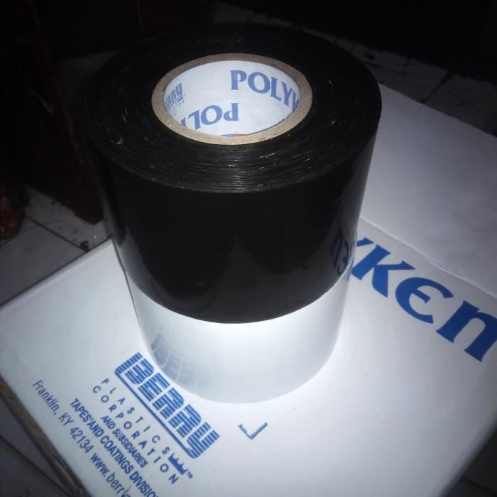 

Isolasi Pipa Gas Wraping Tape Polyken 4 Inci X 100Ft Hitam