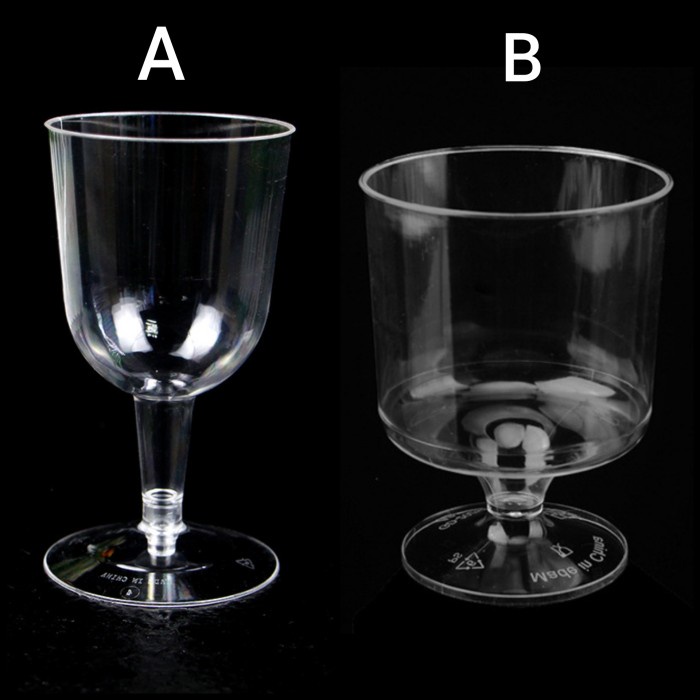 Terlaris Gelas Wine Glass Plastik