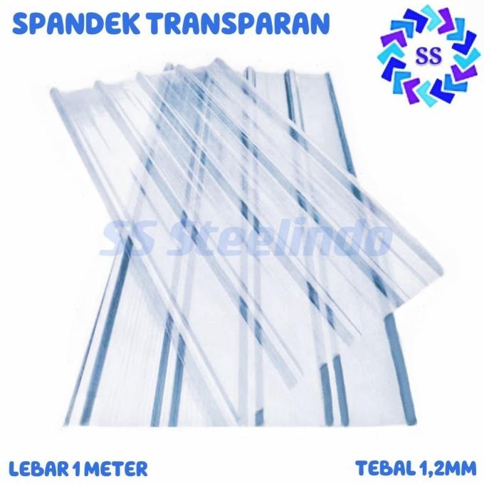 ATAP SPANDEX / SPANDEK CLEAR / BENING / TRANSPARAN 1 MM (3M 4M 5M 6M)