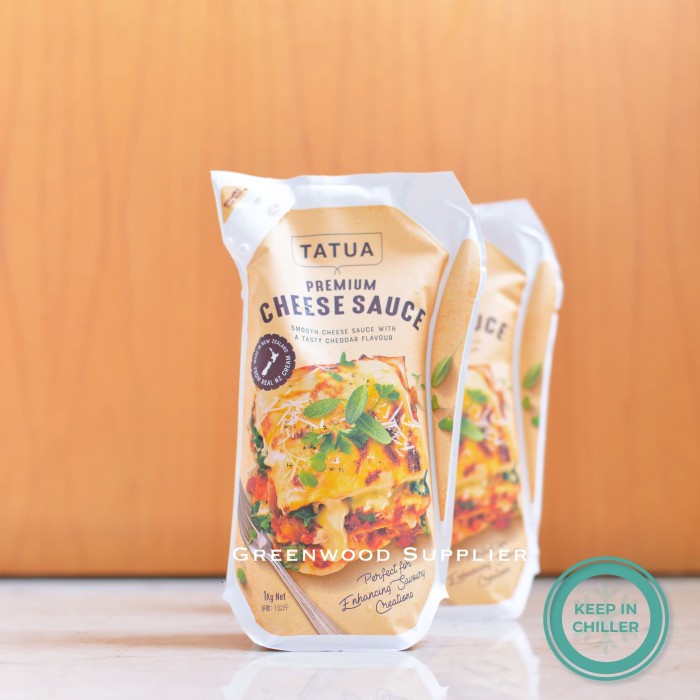 

Cheese Sauce / Saus Keju Tatua 1Kg (Halal)