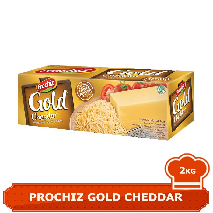 

Keju Prochiz Gold Cheddar 2Kg