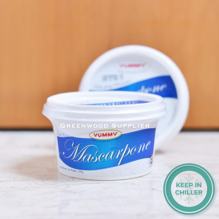 

[Hemat] Yummy Mascarpone Cheese / Keju Mascarpone - 250G