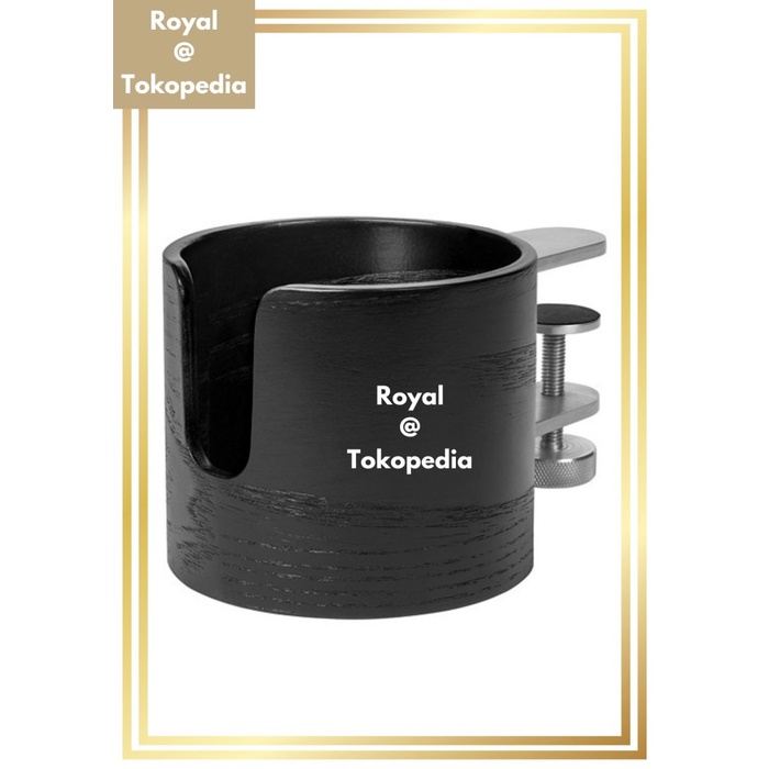 Terlaris Iklanespelare Mug Holder Black Tempat Penyimpan Gelas / Mug Jepit Meja