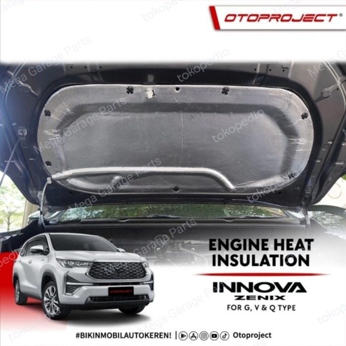 ENGINE HEAT INSULATION OTOPROJECT INNOVA ZENIX
