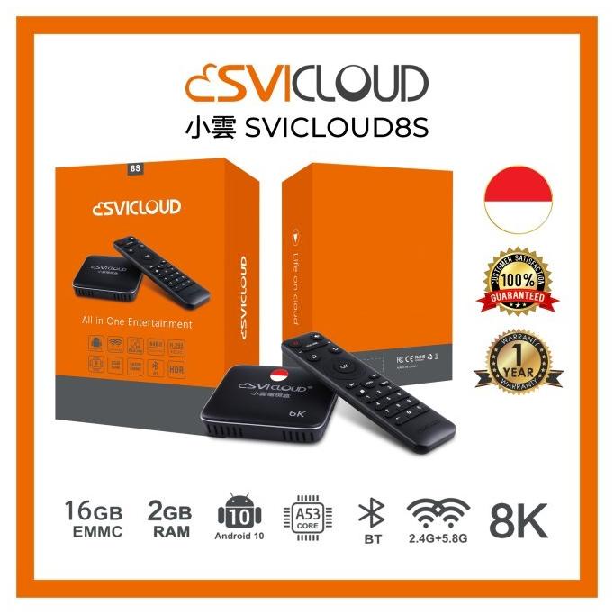 Diskon Terbatas Android Tv Box Svicloud 3Plus Lite Android 10 9Core Ninnyfrandastore