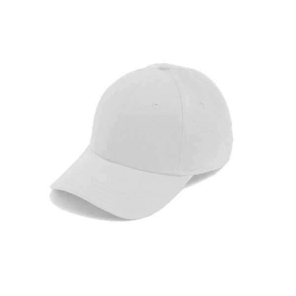 topi TOPI BASEBALL CAP POLOS PRIA WANITA PUTIH COTTON FLEECE PREMIUM(Y0L7) topi pria baseball cap to