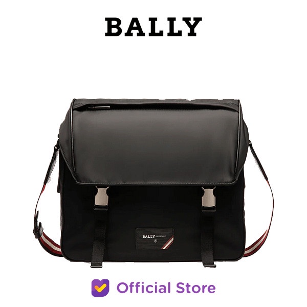 Bally Fabro Nylon Cross-Body Bag - Black