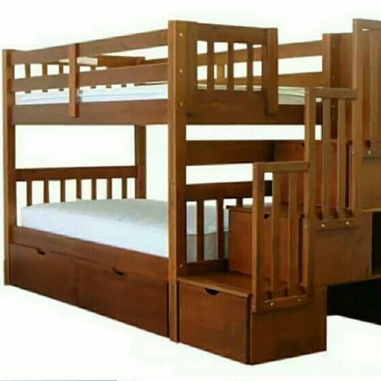 Terlaris Tempat Tidur Tingkat Ranjang Tingkat Ranjang Susun Kayu Jati Belanda