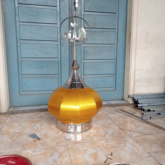 Terlaris Kubah Masjid Ukuran 40 Cm Gelembung Badan