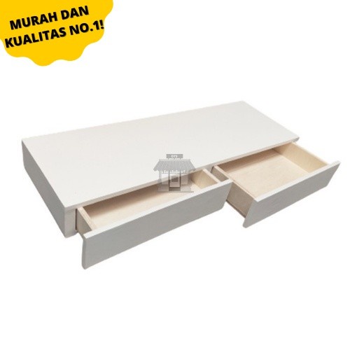 Terlaris Cod Ambalan Laci Dinding Rak Minimalis Melayang Kayu Floating Shelf