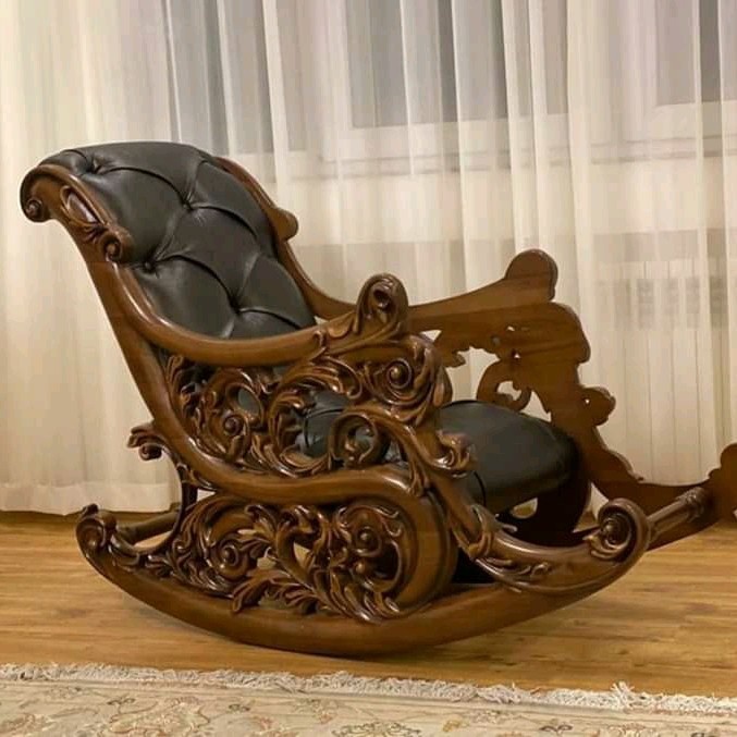 Terlaris Kursi Goyang Jati Jepara