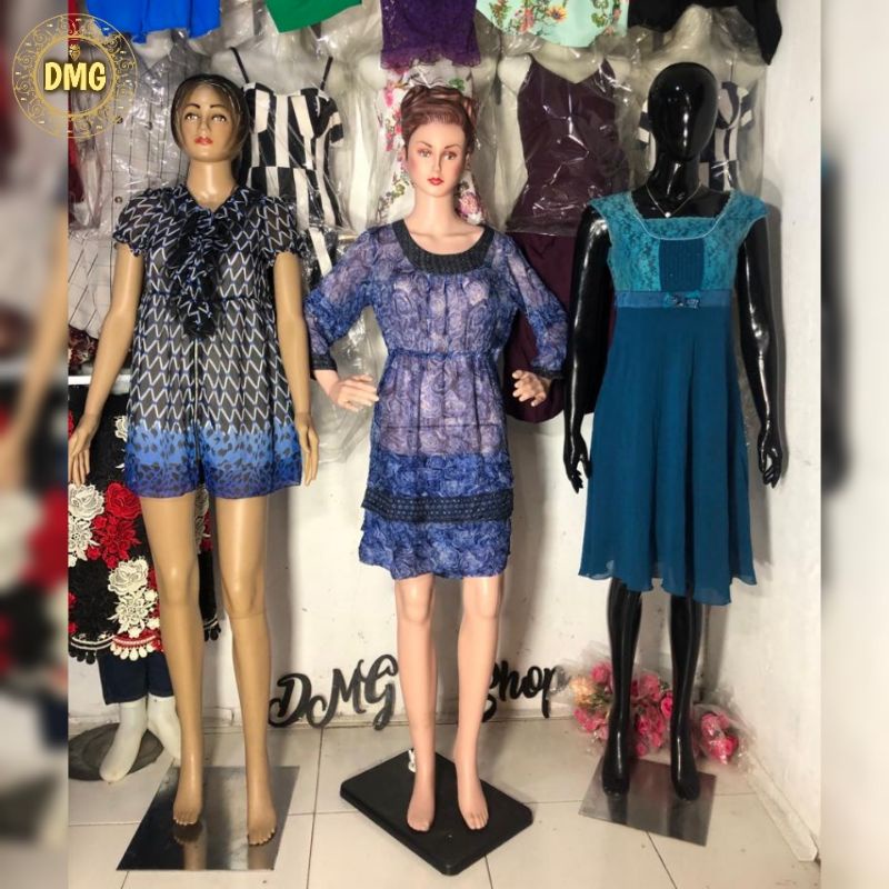 Dres Sifon Wanita | Dres Korean style | Dres Wanita | Dres Prelove | Baju Bekas | Dres Preloved Wani