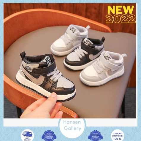 codeAa1A9 Hansen Gallery Sepatu Sneaker Anak Sepatu Boot Anak Unisex Import Premium HG 600
