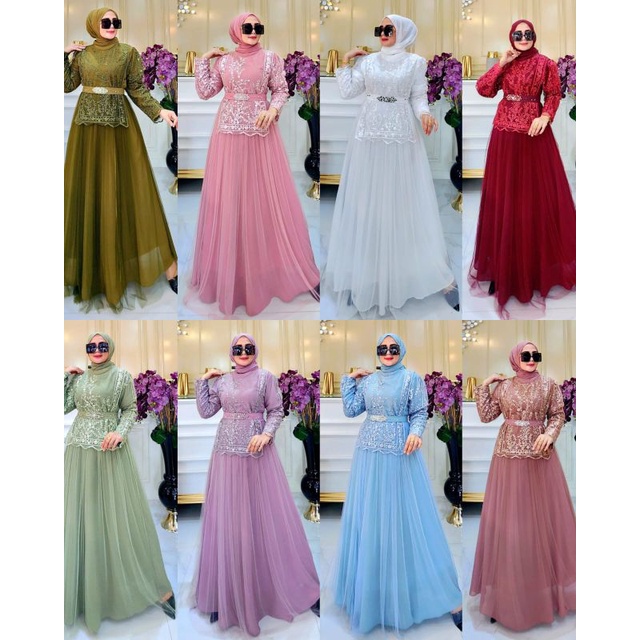 SETELAN BABYDOLL DILARA DRESS (DJH)