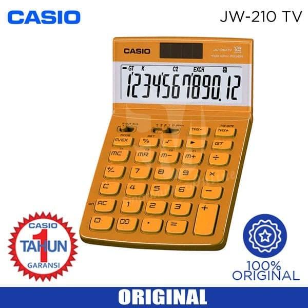 

CASIO CALCULATOR JW 210TV-OE