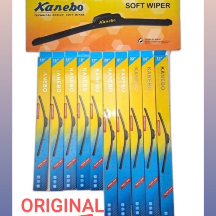 WIPER. MOBIL FRAMELESS KANEBO ORIGINAL ✤qkc❁