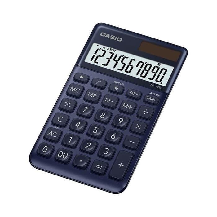 

CASIO COLORFUL CALCULATOR NS-10SC-NAVY