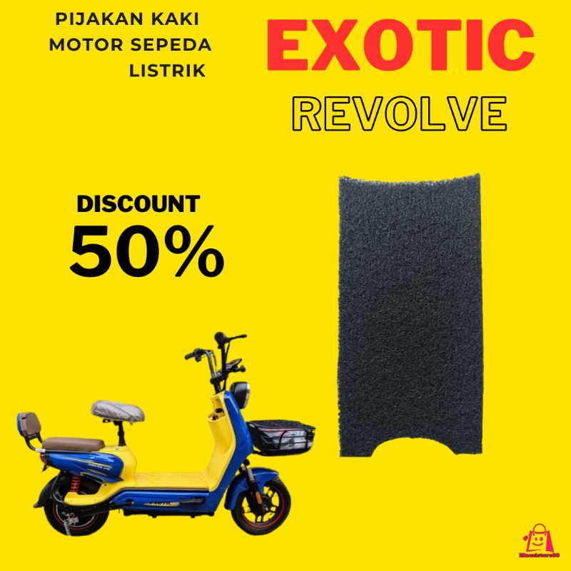 Pijakan Kaki Sepeda Motor Listrik Exotic Revolve