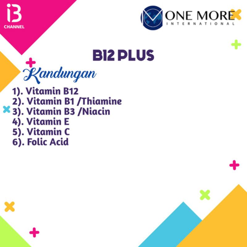 Produk onemore B12