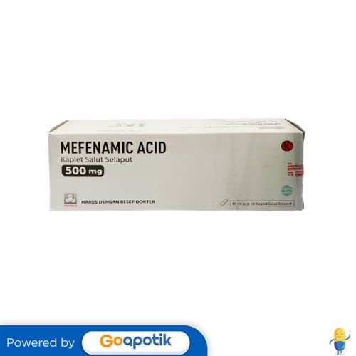 ASAM MEFENAMAT PROMED 500 MG BOX 100 KAPLET