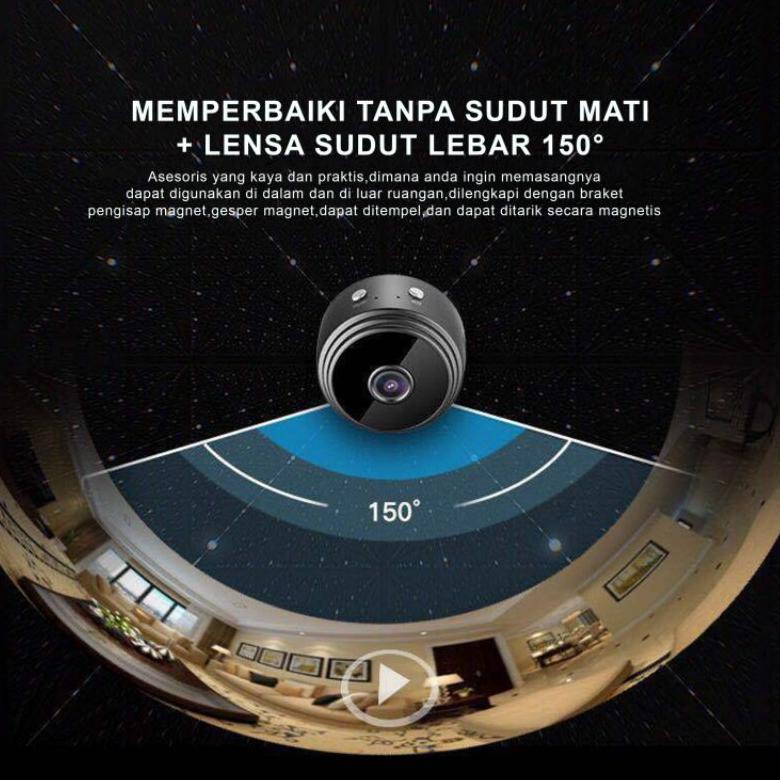 Terbaik Cctv Wireless A9 Kamera Mini Tersembunyi Tanpa Kabel Wifi Hd 1080P Micro V380 Smart Ip Spy C