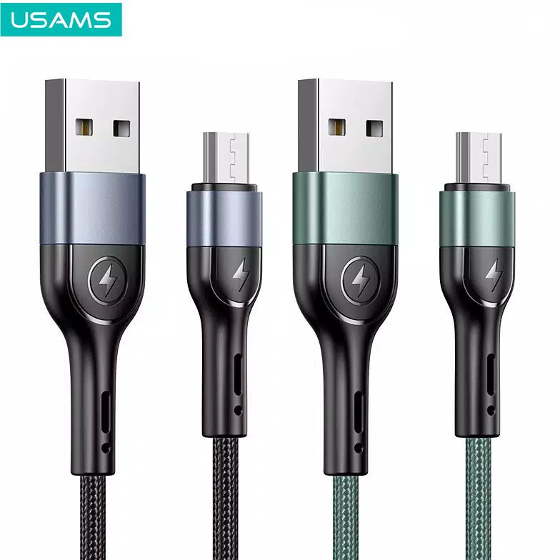 𝕴 USAMS U55 Kabel Data Micro Aluminum Alloy ◀