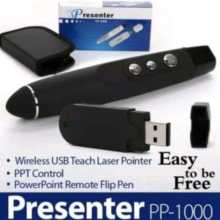 Terbaik Presenter Laser Pointer Wireless Pp 1000 Pp1000 Presentasi Murah Update 2023