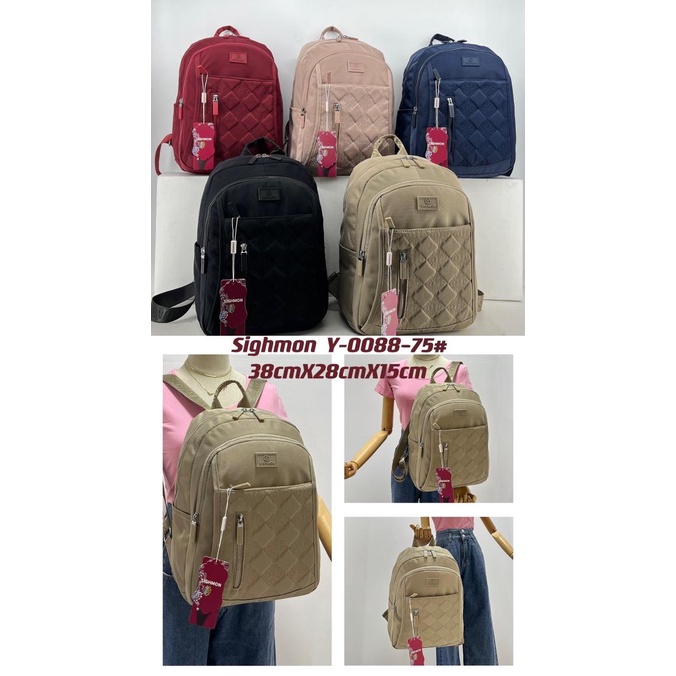 Tas Ransel Wanita SIGHMON Import Fashion Wanita