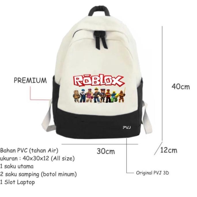 TERMURAH TAS ROBLOX RANSEL ROBLOX TAS IMPORT ROBLOX TAS ANTI AIR TAS PREMIUM 
