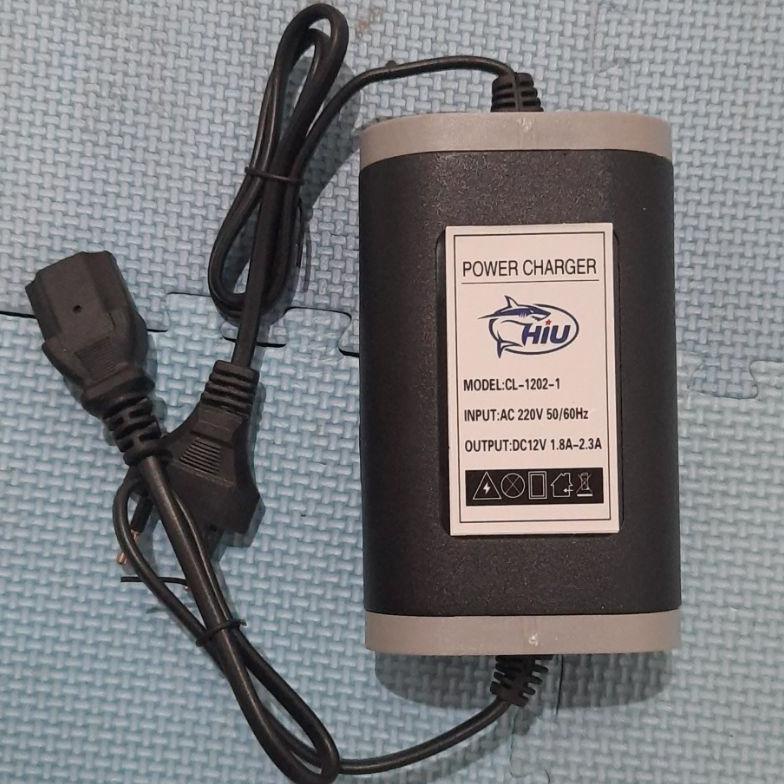 Terbaik Cas Aki Tangki Pompa Semprot Hiu 12V 2,3A Original Elektrik Sprayer Pump Charger Update 2023