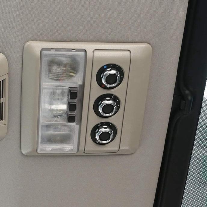 Cover Knob Lampu Depan / Belakang Mobil Untuk Land Rover Discovery 3