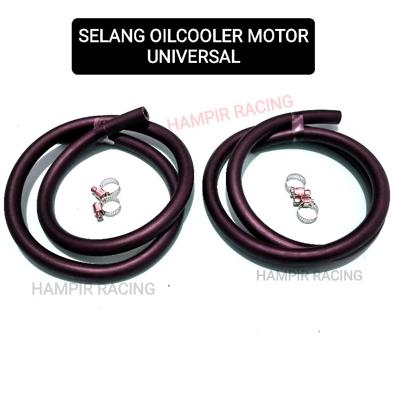 SELANG OIL COOLER TAHAN PANAS SELANG OIL COOLER MOTOR UNIVERSAL SELANG NEPEL BAUT OIL COOLER SELANG 