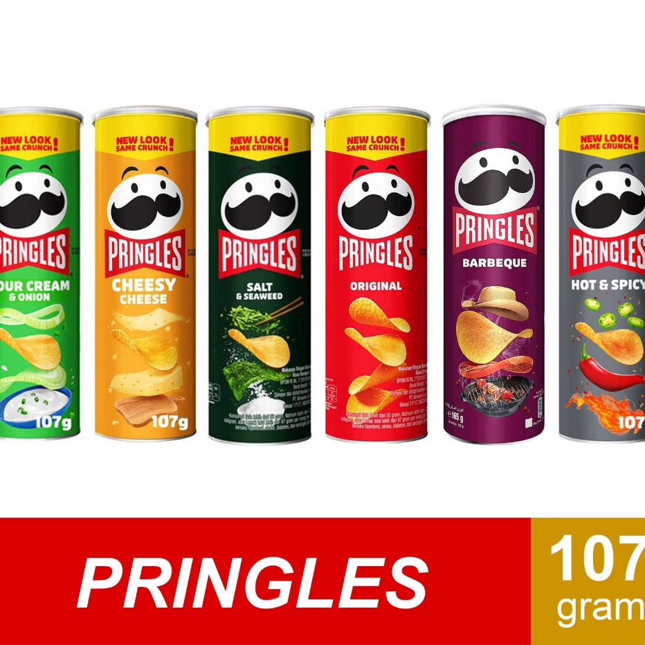 

Pasti Murah PRINGLES ukuran BESAR 107gr 5 Variant Rasa PROMO!!HALAL!!! Bayar Di Tempat