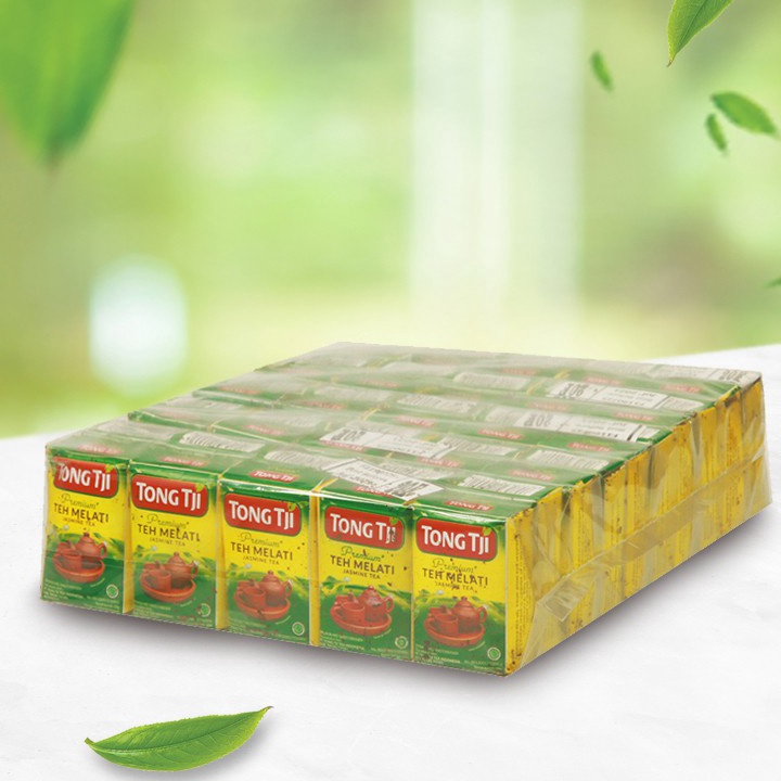 

☍✭✽ Tong Tji Premium 10 gram, Jasmine Tea Teh Seduh (harga per slop) Dijual