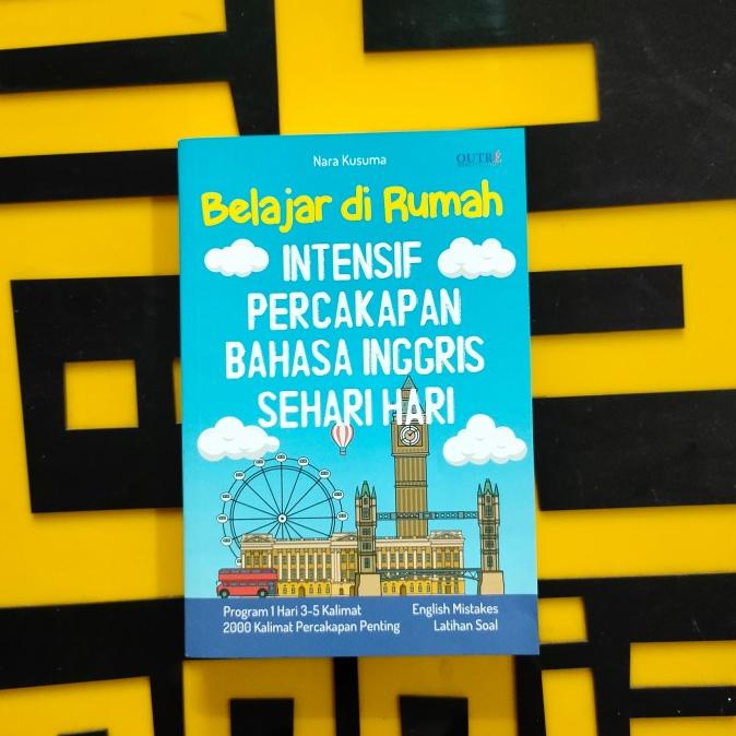 

7.7 Buku Belajar Dirumah Intensif Percakapan Bahasa Inggris Sehari-Hari